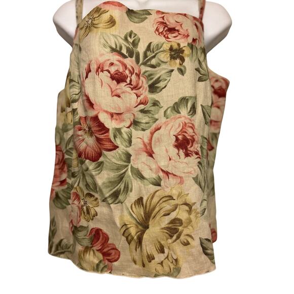 Dana Buchman Dress Floral Print Tank Top, Sz 6 Women’s - Picture 2 of 6